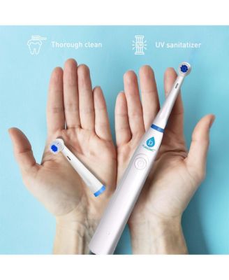 Advanced Smile Care Bundle – LED Whitening Kit, Whitening Strips, & Electric Toothbrush "