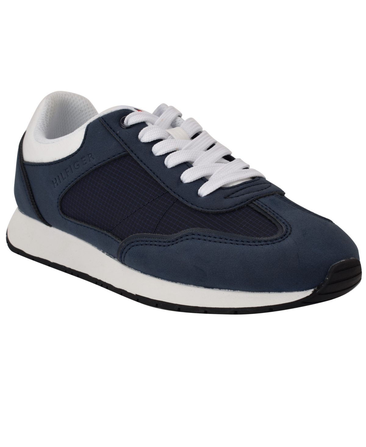 Tommy Hilfiger Women's Marjel Lace Up Fashion Sneakers In Dark Blue,white