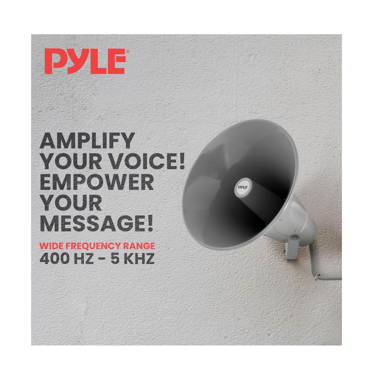Pyle 13.5" Indoor/Outdoor 50 Watt Pa Horn Speaker with 70V Transformer