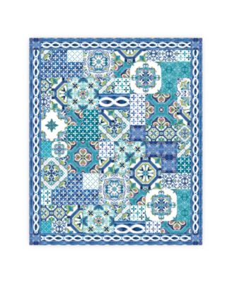 Callisto Tiles Tablecloth, 70" x 84"