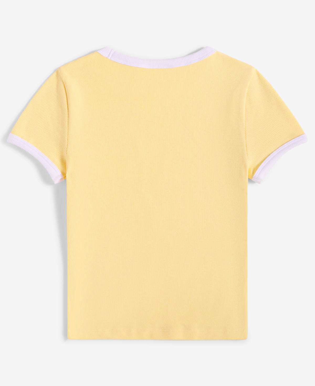 Epic Threads Kid Girl Rib Baby Tee, Exclusively At Macy's In Popcorn