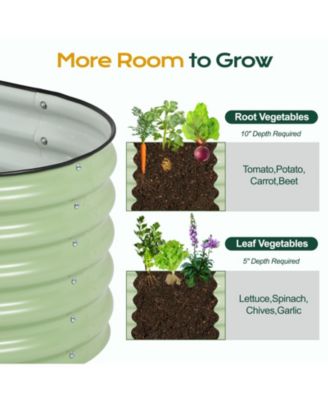 Aluzinc Material Modular Metal Raised Garden Bed