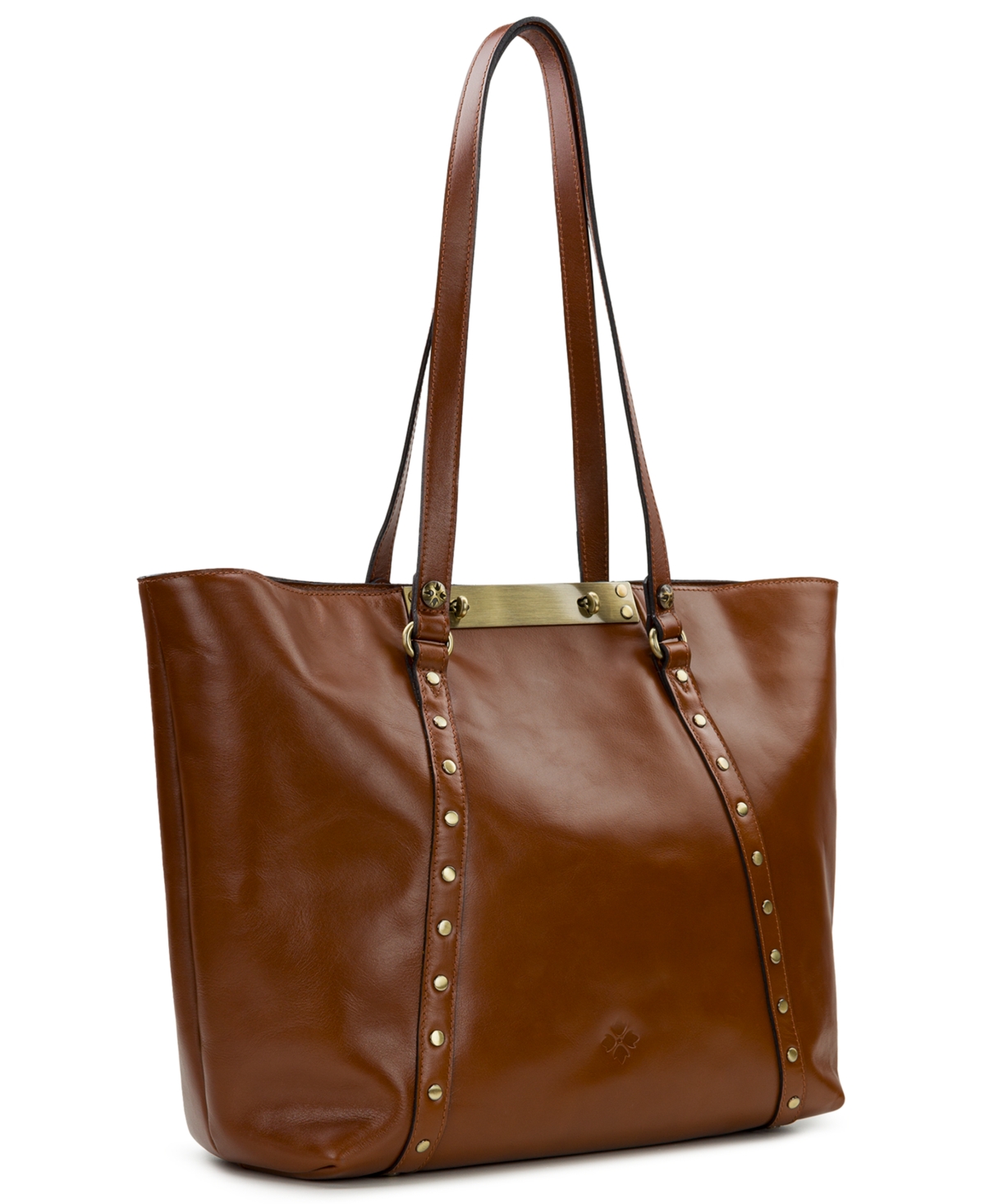 PATRICIA NASH BENVENUTO SMOOTH LEATHER TOTE 