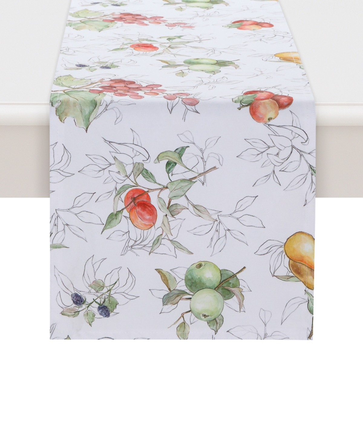 Laural Home In The Orchard Set Of 4 Placemat, 13" X 90" In Multi