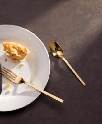 Allay Champagne Set of 6 Everyday Flatware Teaspoons