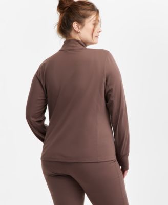 Plus Size Studio Full-Zip Jacket
