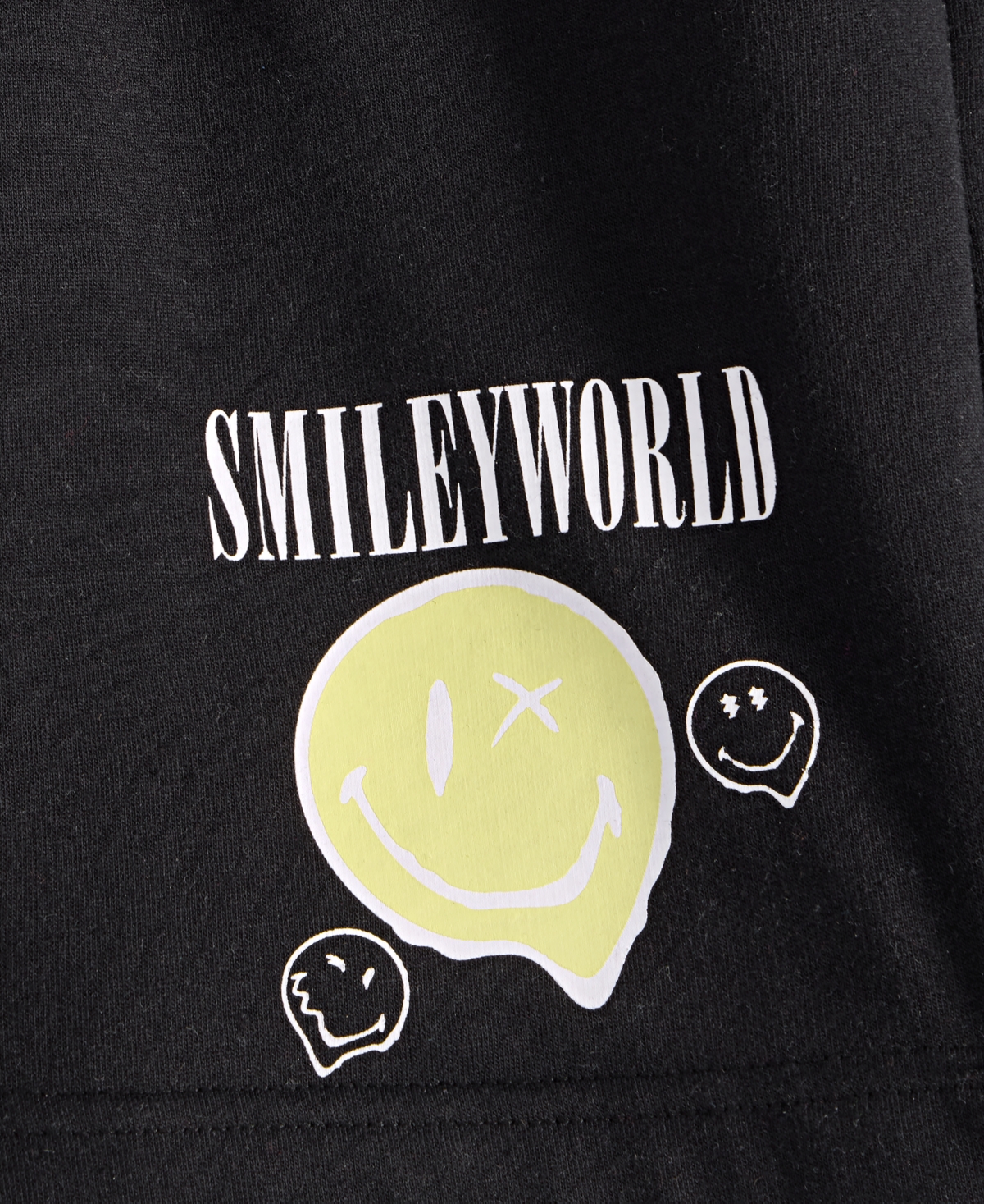 Grayson Threads, The Label Big Boys Smiley Shorts In Black