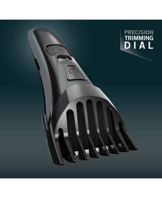 CORDLESS HAIR &amp; BEARD TRIMMER WITH PRECISION TRIMMING DIAL