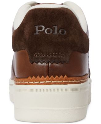 Men's Masters Court Burnished Leather Sneaker 