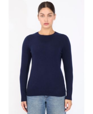 Women's 3-ply Cashmere Crew Neck Sweater