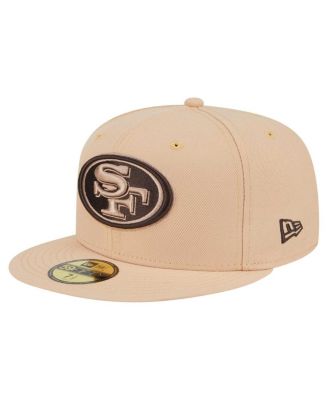 New Era - Men's Tan San Francisco 49ers Candied Pecan 59fifty Fitted Hat
