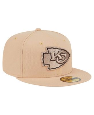 Men's Tan Kansas City Chiefs Candied Pecan 59FIFTY Fitted Hat