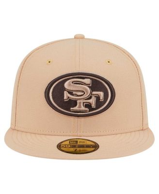 Men's Tan San Francisco 49ers Candied Pecan 59FIFTY Fitted Hat