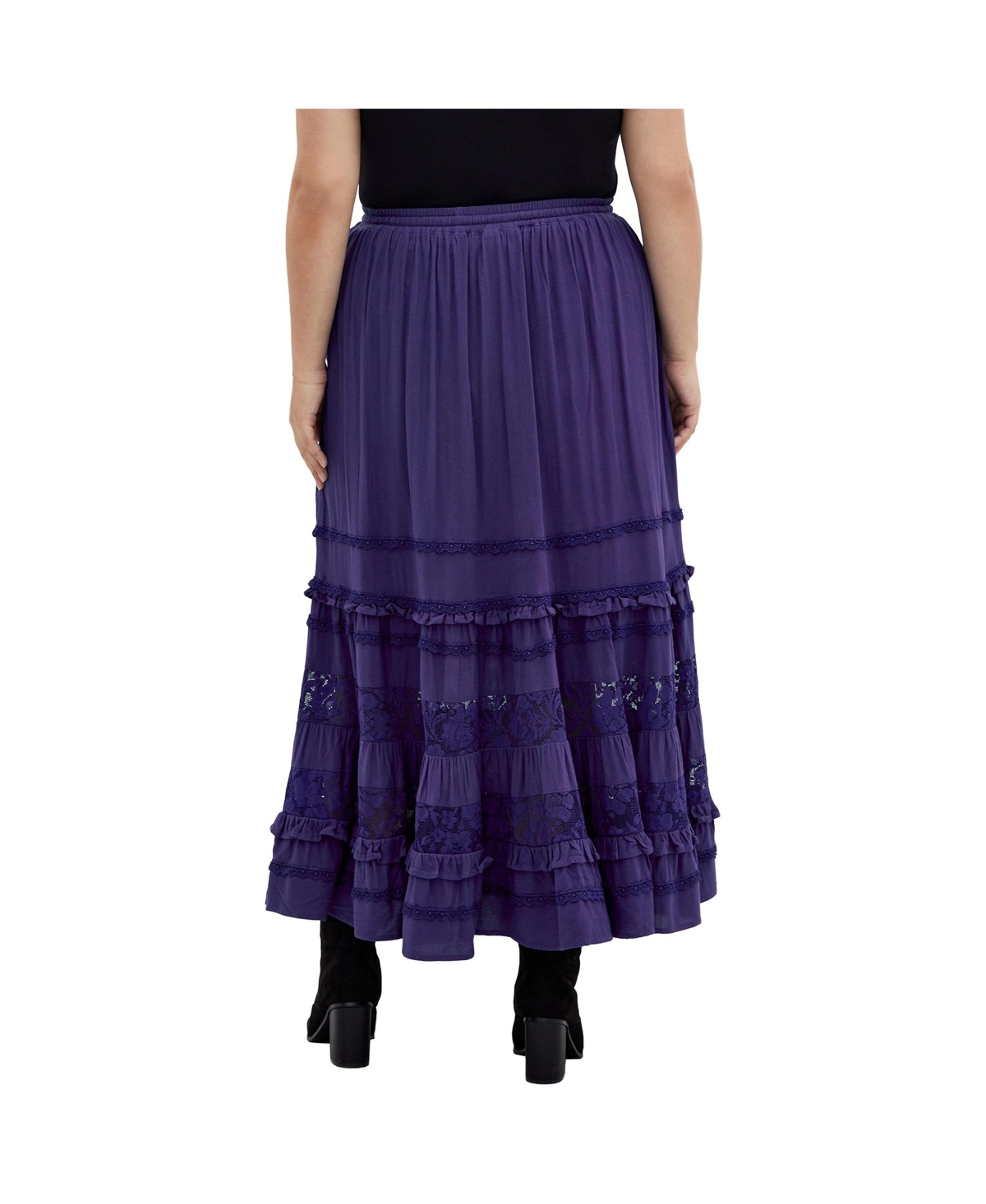 City Chic Plus Samara Skirt
