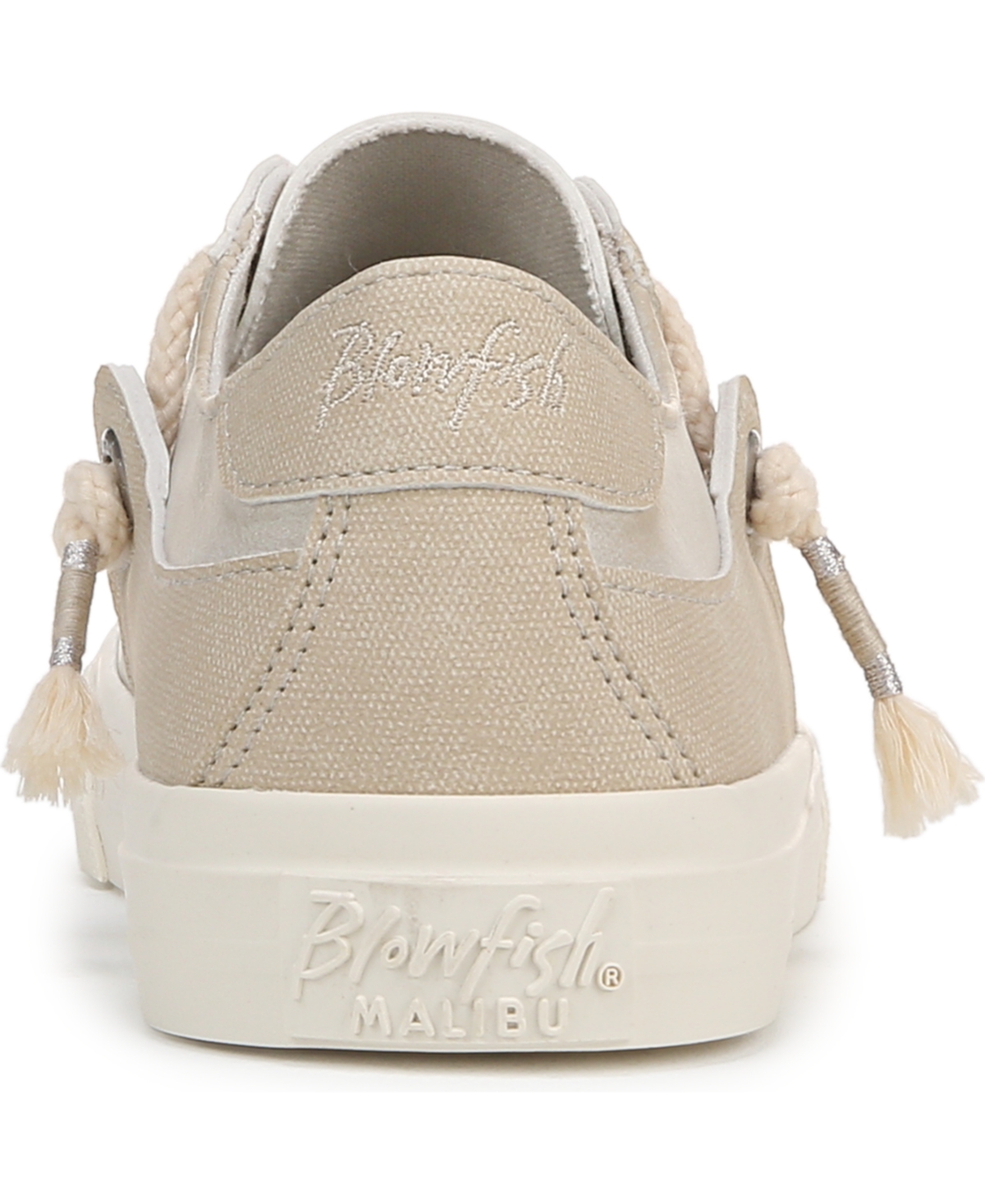 Blowfish Malibu Women's Martina Lace Up Platform Sneakers In Cream Faux Leather
