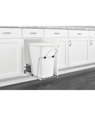Pullout Trash Can 35 qt. for Kitchen Cabinets, RV-12KD-11C S