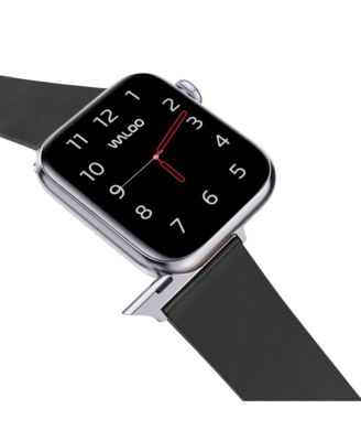 Leather Grain Band For Apple Watch