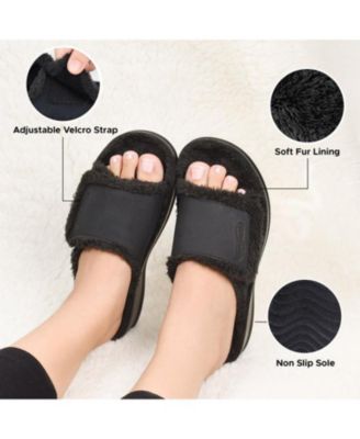 - Hadley Cozy Faux Fur Slipper