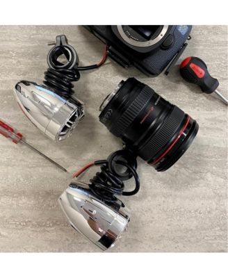 2.25   Waterproof Motorcycle Box Speakers, Compact Off-Road System, Chrome