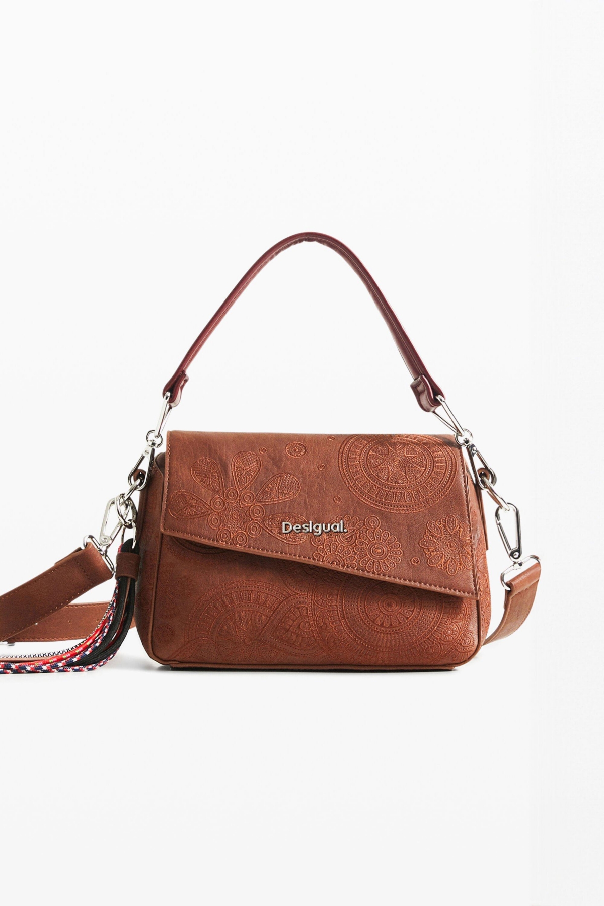 Women's Handbag flap asymmetric - Black