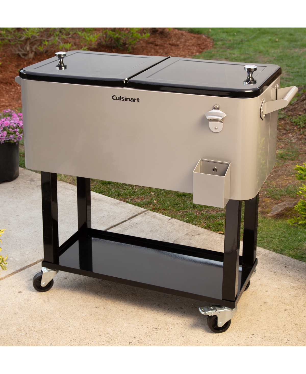 Cuisinart 80-qt. Outdoor Cooler Cart In Pewter