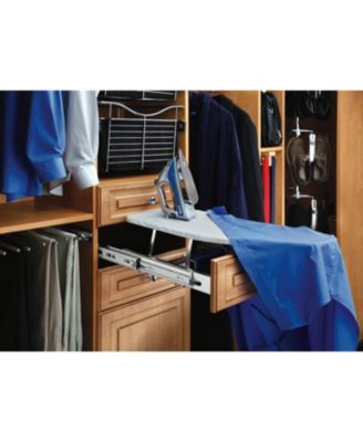 Retractable Pullout Stowaway Closet Ironing Board, CIB-16CR