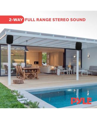 6.5” Bluetooth Wireless Waterproof Speakers - 800W Max Power, 2-Way Full Range Stereo Sound, Marine Grade, Indoor/Outdoor Use