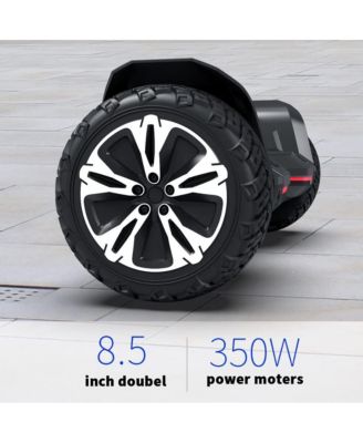 Warrior 8.5 inch Off Road All Terrain Smart G2 Hoverboard with Bluetooth Speaker and Led Lights, Self Balancing Hoverboards for Kids & Adults UL2272 Certified