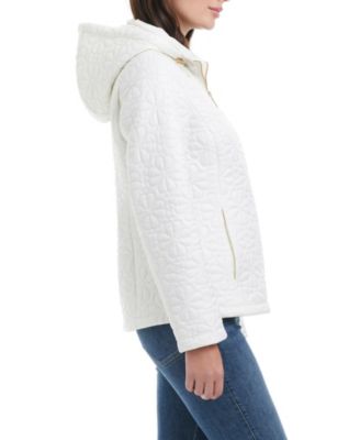 Women's Short Spade Flower Quilt