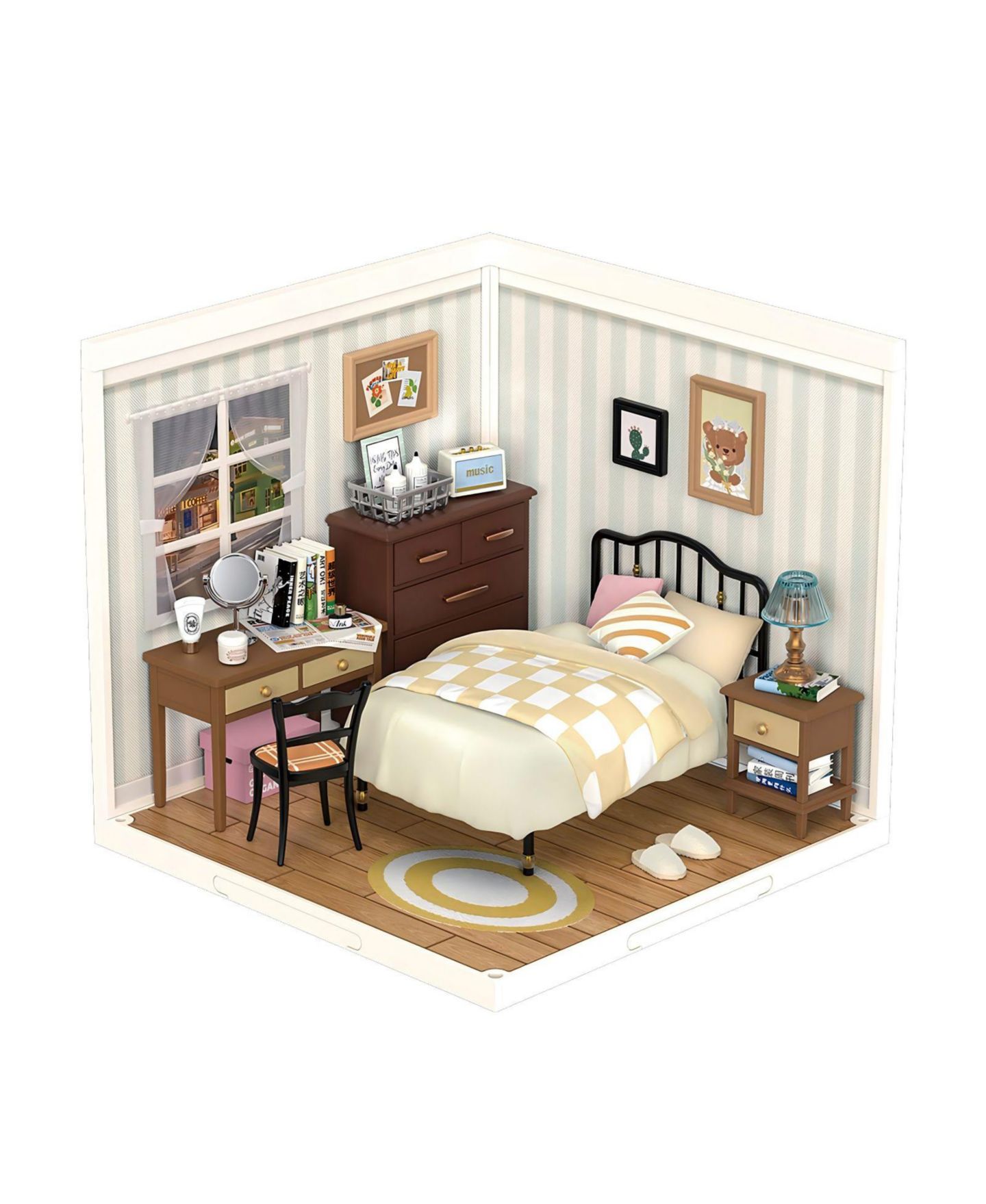 Детский конструктор Robotime House 3D Puzzles Building Set, Ages 14+ — фото 4