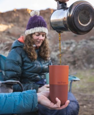 Insulated 16 oz. Stainless Steel Tumbler with Flip Lid