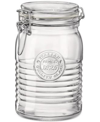 Bormioli Rocco - Officina 1825 17-Oz. Swing-Top Glass Jar, Set of 6