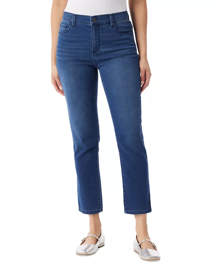 Women's Knitology Cali Straight-Leg Ankle Jeans