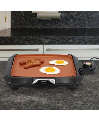 10.63 Inch Electric Grill with Copper Coating