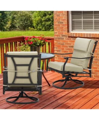 Outdoor Chair Cushion 20.5x20.5x4.33 inches Patio Furniture Seat Cushion - Set of 4