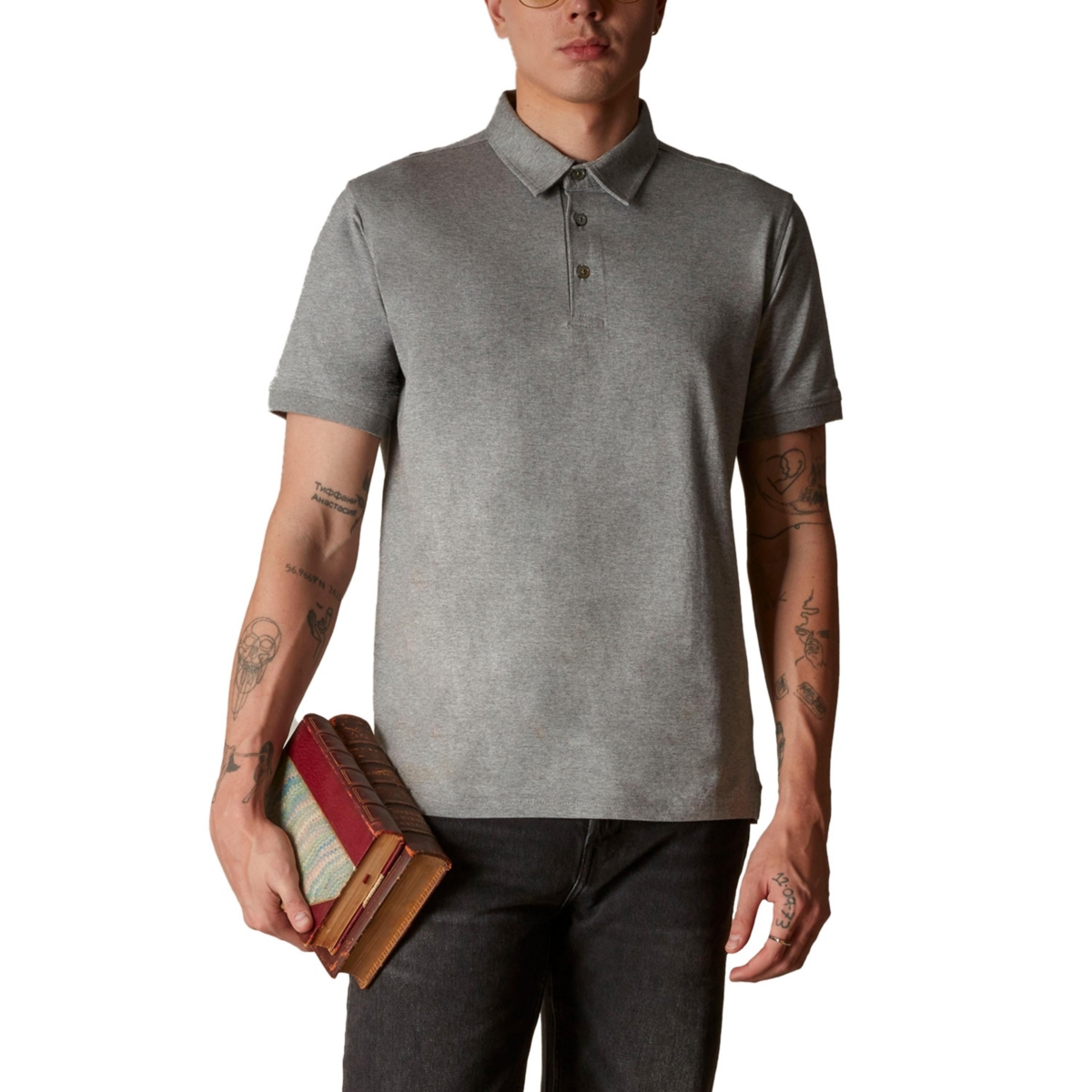Men's Polo Shirt - Grey