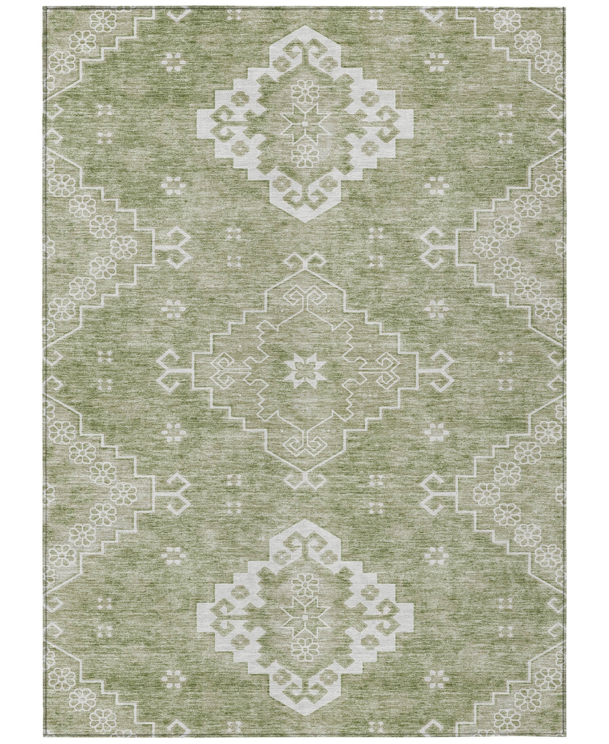 Addison Chantille Acn847 2'6"x3'10" Area Rug In Sage