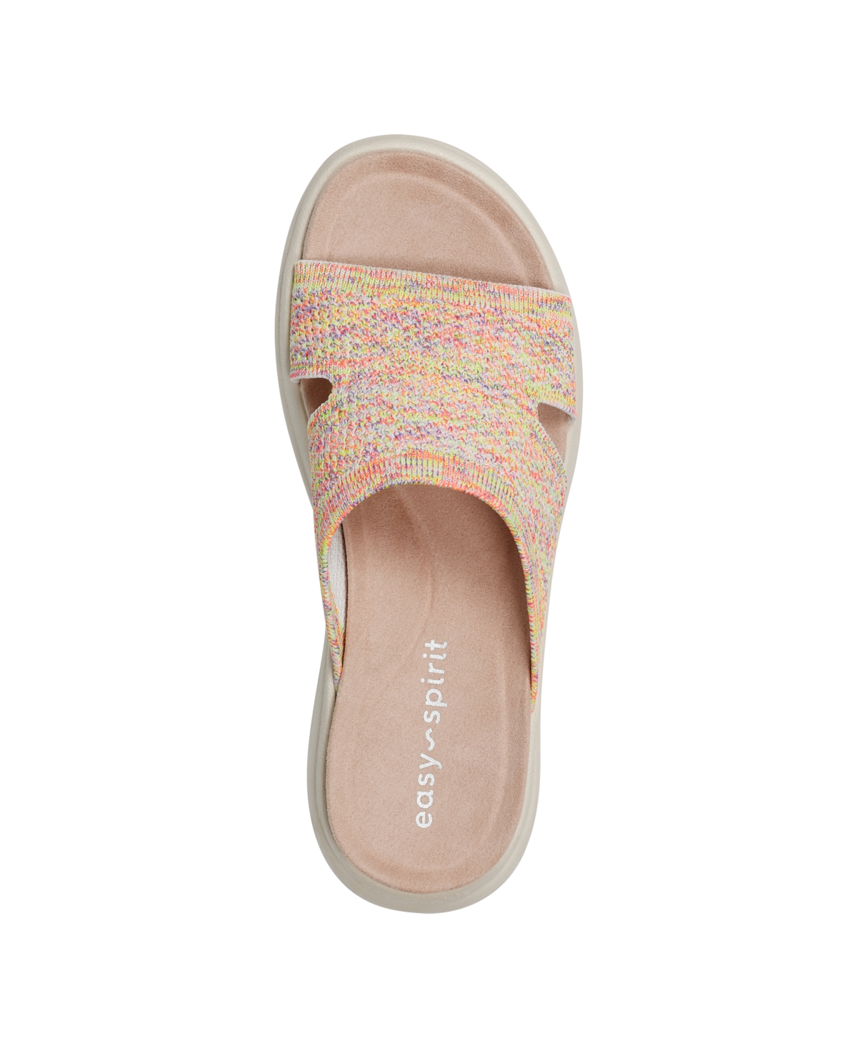 EASY SPIRIT WOMEN'S AMARI SPORTY FLAT SLIDE SANDALS 