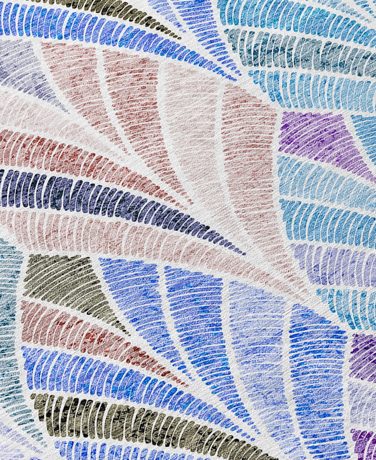 Addison Chantille Acn851 2'3"x7'6" Runner Area Rug In Blue