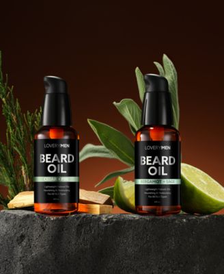 5-Pc. LoveryMen Beard Oil Beard Grooming Gift Set