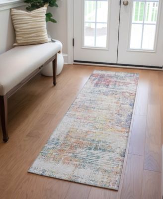 Chantille Machine Washable ACN838 2'3"x7'6" Runner Area Rug