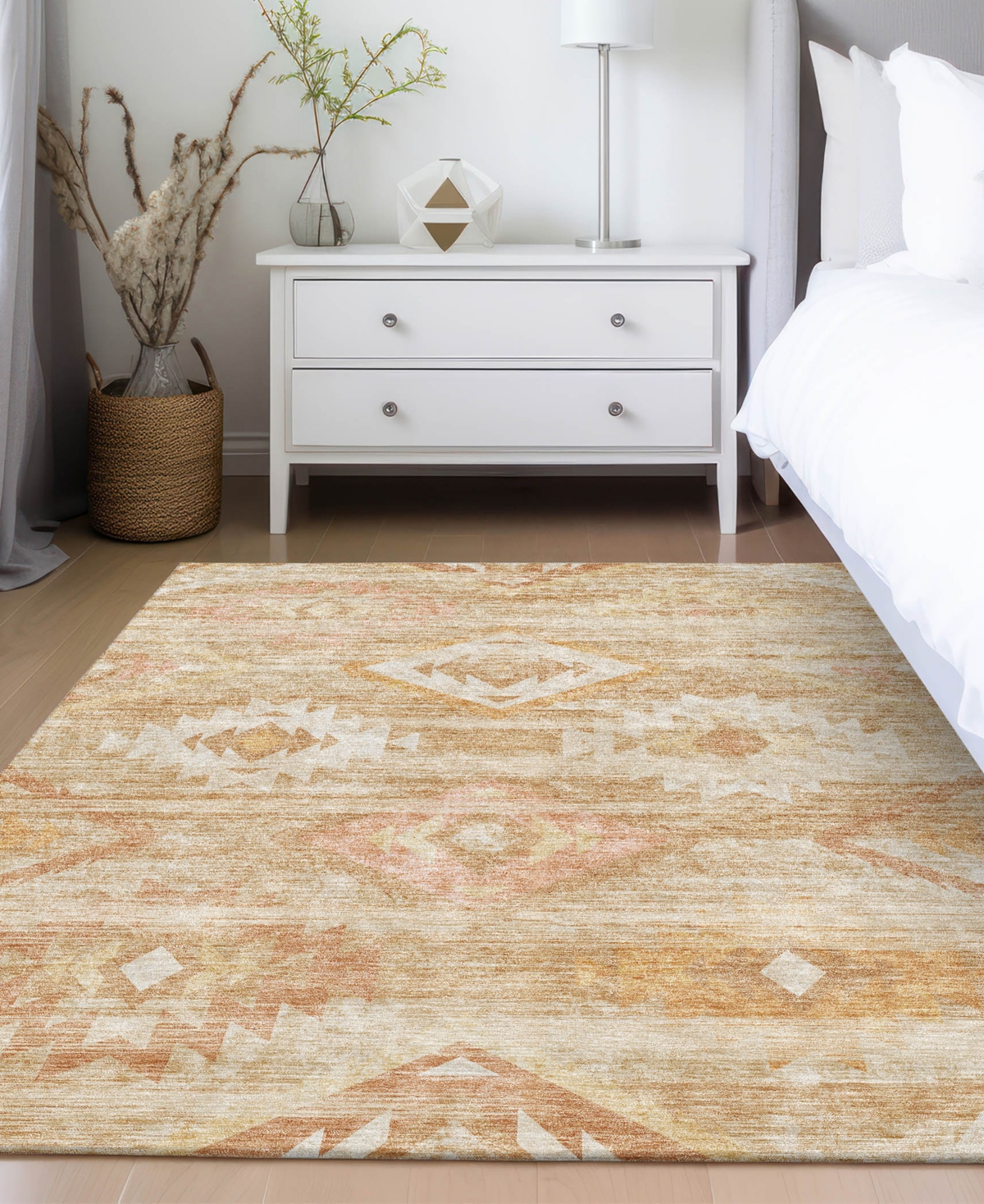 Addison Chantille Acn837 3'x5' Area Rug In Copper