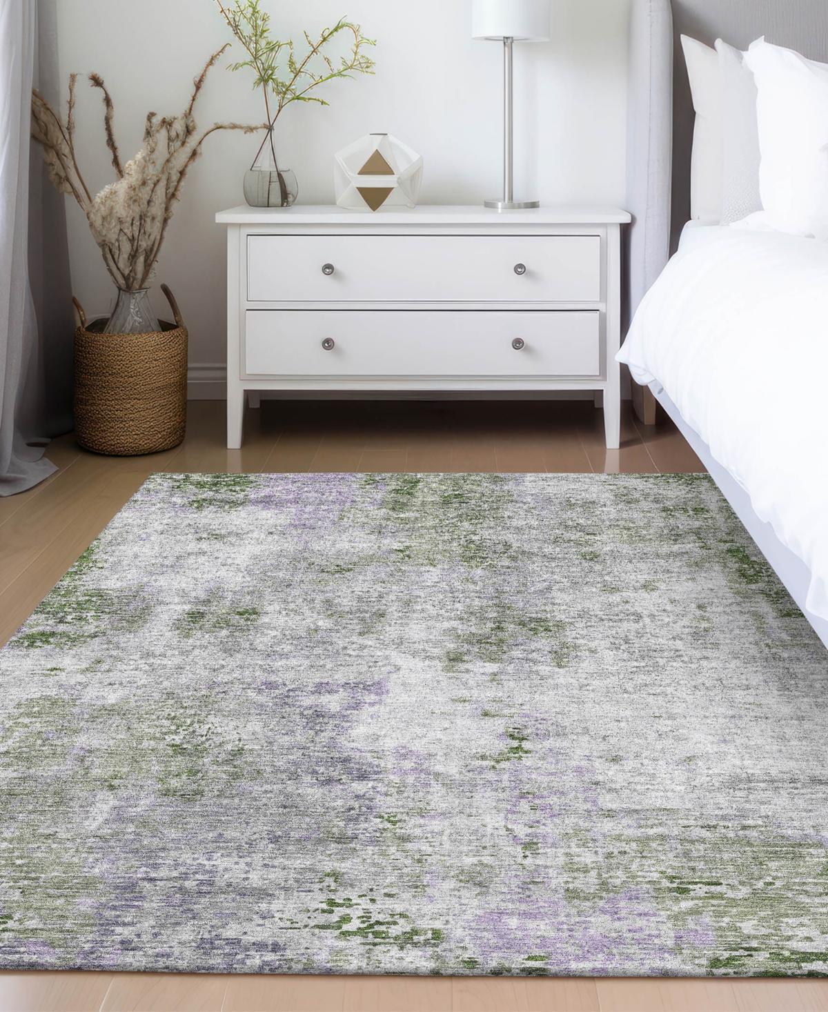 Addison Chantille Acn814 9'x12' Area Rug In Olive