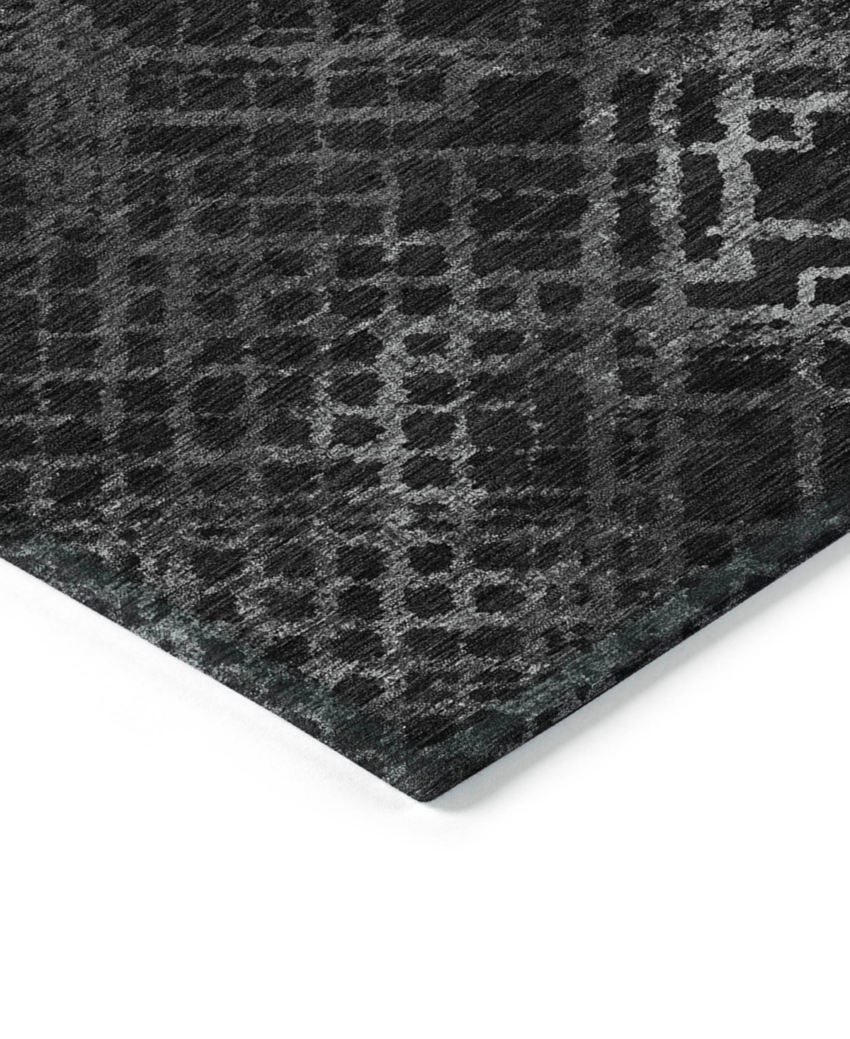 Addison Chantille Acn825 2'3"x7'6" Runner Area Rug In Charcoal