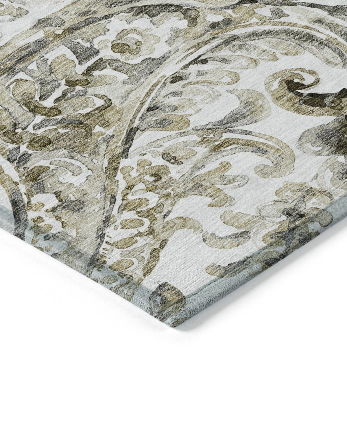 Addison Chantille Acn835 2'3"x7'6" Runner Area Rug In Brown