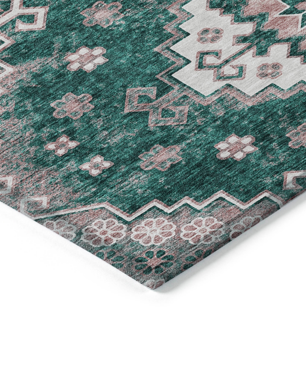 Addison Chantille Acn846 5'x7'6" Area Rug In Jade