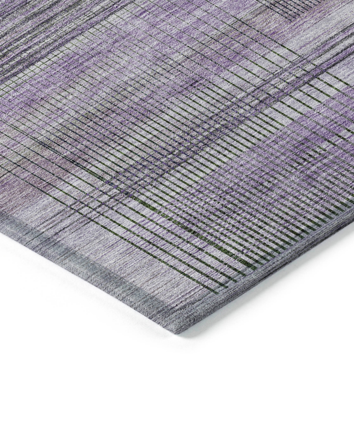 Addison Chantille Acn819 8'x10' Area Rug In Purple