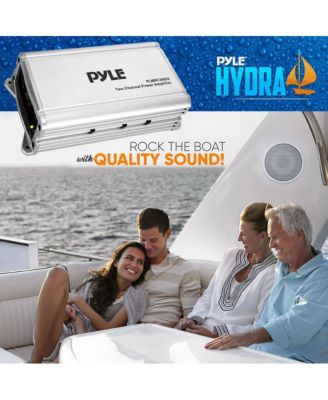 2-Channel Weather-Resistant Audio Amplifier, Compact Class D, 1000W