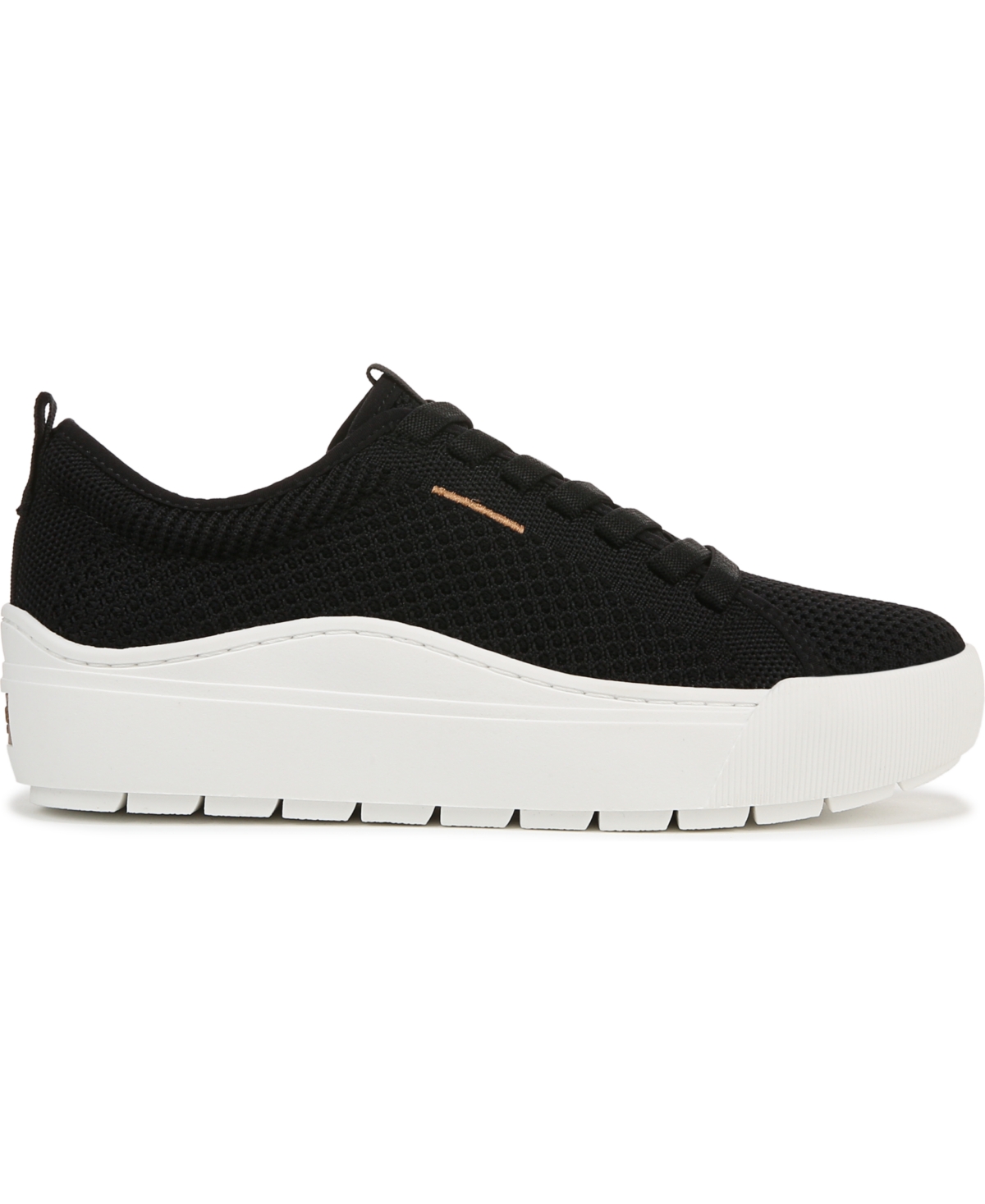 DR. SCHOLL'S WOMEN'S TIME OFF KNIT LACE UP PLATFORM SNEAKERS 