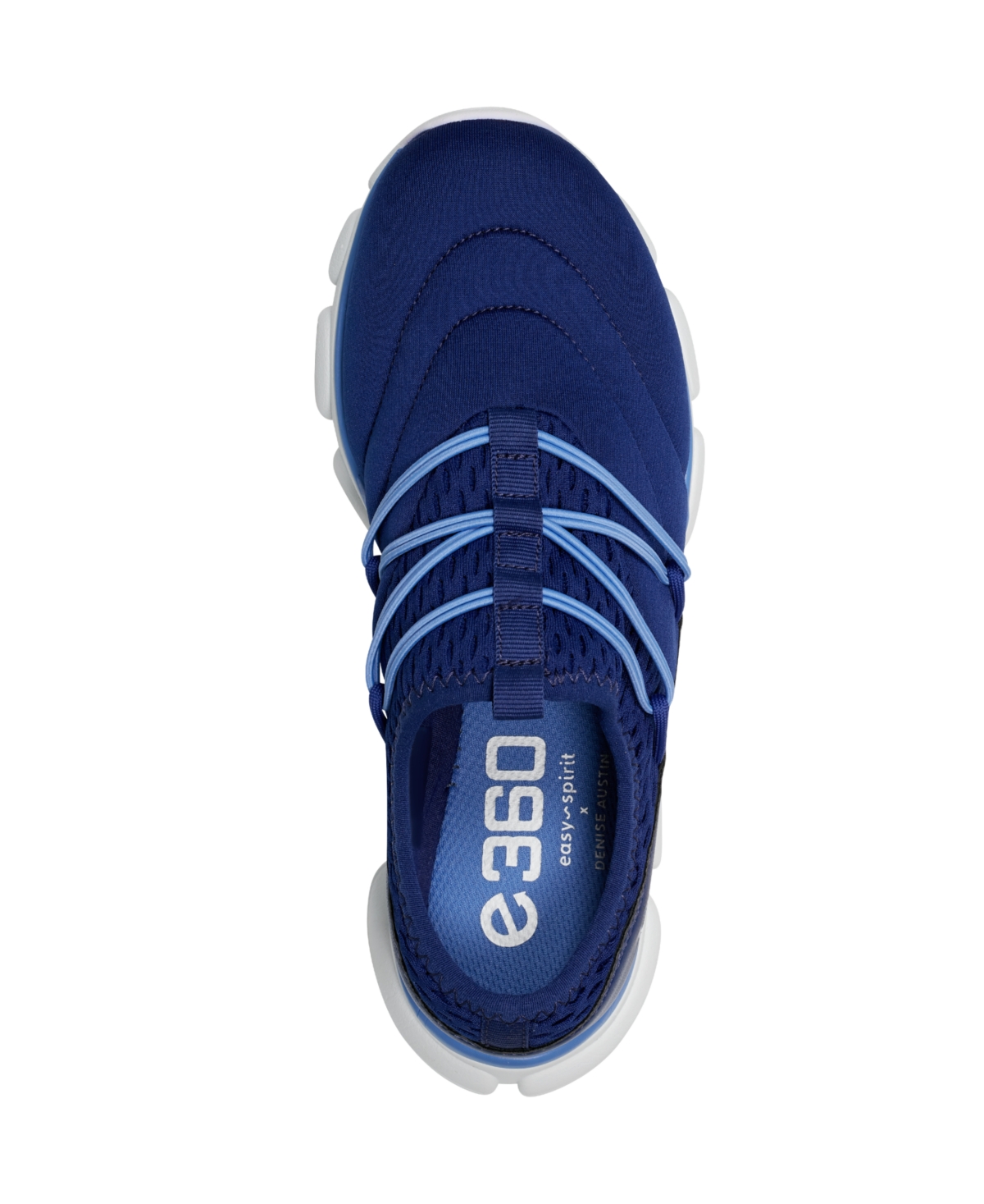Shop Easy Spirit Women's X Denise Austin Nolan Lightweight Mule Sneakers In Blue